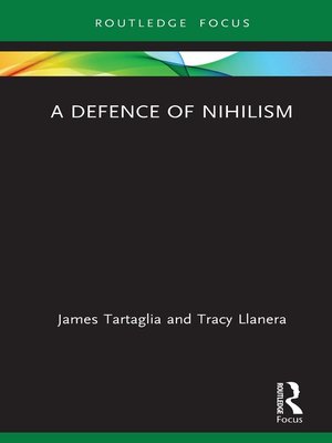 cover image of A Defence of Nihilism